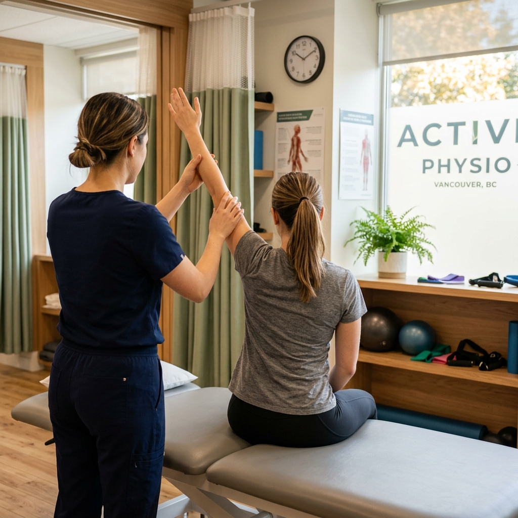 Physiotherapy session